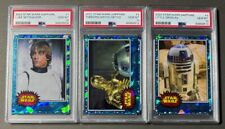 (PSA 10) 2022 Star Wars Sapphire #1, #2 and #3 picture