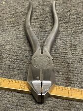 Vintage M. Klein 7-1/4” Lineman Pliers Dated 3-30 USA  picture