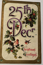 1910Christmas  Dec 25 Greeting Card picture