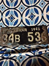 Vintage Alabama 1946 Licence Plate picture