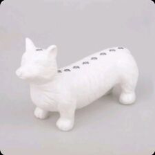 CORGI DOG MENORAH White Ceramic Hanukkah Chanukah picture