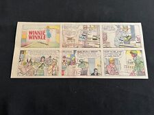 #14 WINNIE WINKLE by Max Van Bibber Lot of 18 Sunday Third Page Strips 1975 picture