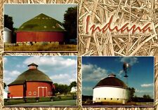 Round Barns In Indiana Postcard picture