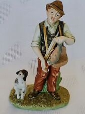 Vintage Fishermans Delight Figurine By Pucci 3178  8