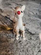 Lenox Rudolph Ornament Sitting 3.5'' High picture