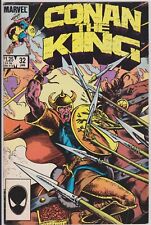 Conan the King Issue #32 Comic Book. King Conan. Direct Edition. Marvel 1986 picture