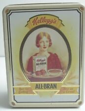 Vintage 1991 Kellogg's 75 Year Anniversary All-Bran Cereal Tin Container  picture