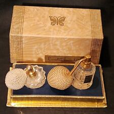 Rare Vtg Minature Concentrate Perfume Atomizers Bottles Lucretia Vanderbilt Box picture