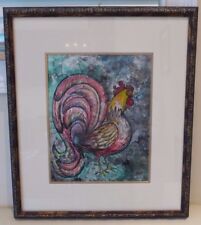 Original Watercolor Painting Signed by Artist and Nicely Framed picture