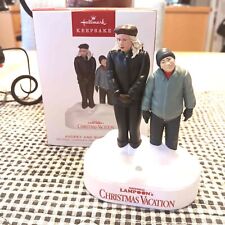 HALLMARK AUDREY AND RUSS GRISWOLD 2022 CHRISTMAS VACATION STORYTELLERS ORNAMENTS picture