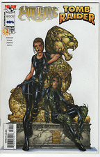 TOMB RAIDER/WITCHBLADE #1 1ST APPEARANCE OF LARA CROFT MICHAEL TURNER COVER GGA picture