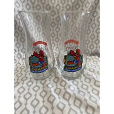 Vintage Red Lobster Atlanta Olympics Glass Set 2 Champion Crustacean picture