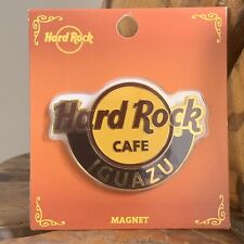 NEW Hard Rock Cafe Logo Magnet Iguazu Argentina Large Magnet - LAST ONE picture