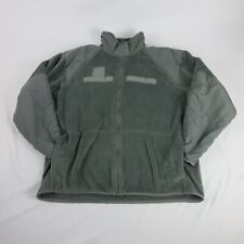 Military Issued Fleece Jacket Green Polartec ADS Tactical Pockets Soft Warm USA picture