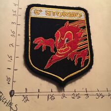 Italian Aeronautica Militare AM Stormo SQUADRON PATCH with hook & loop back 5/22 picture