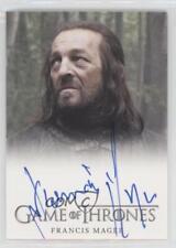 2015 Game of Thrones Season 4 Full-Bleed Francis Magee Yoren as Auto 0y4s picture