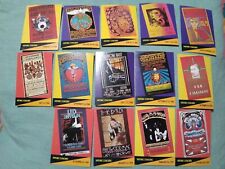 VINTAGE Lot Of 16 HISTORIC CONCERTS Pro Set SUPERSTARS MUSIC Cards MUST SEE picture