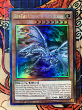 Blue-Eyes Alternative White Dragon :: Collector’s Rare :: RA02-EN010 YuGiOh picture