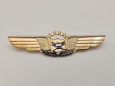 United Airlines Captain Pilot Wings 5 Diamonds 50 Years Male 1970s  picture