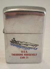 RARE U.S.S. Theodore Roosevelt CVN-71 Zippo picture