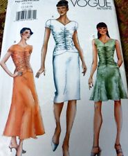 *LOVELY DRESS VOGUE Sewing Pattern 12-14-16 UNCUT picture