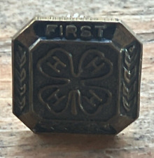Vtg. FIRST 4H Lapel Pin--Free Ship picture