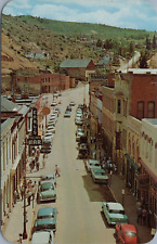 Main St. c50's Cars Central City CO Mining Area Earl's Toll Gate Bar BPOE Signs picture