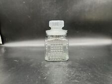 VTG Koeze's 1984 Clear Glass Canister Apothecary Jar picture