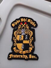 Alpha Phi Alpha  Large Shield Iron On Patch picture