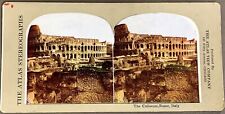 # Z351    STEREOVIEW   CARD,  COLISEUM,  ROME,  ITALY picture