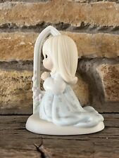 Vintage Precious Moments “O Worship The Lord” * 1985 * Girl Praying * # 100064 picture