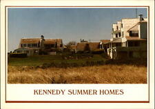 Kennedy Summer Homes Hyannisport Massachusetts ~ vintage postcard picture