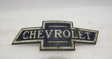 Vintage Chevrolet Chevy 1928-30 Auto Radiator Enamel Emblem Metal Original picture