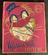 Vintage Winky Dink - 1950's Super HALCO Brand Masquerade Costume w/ Original Box picture