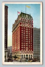 Chicago IL-Illinois, The Blackstone Hotel, Advertising, Vintage Postcard picture