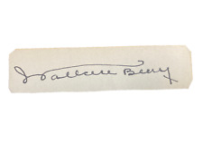 Wallace Beery Signed Autograph Signature 3.5x.75