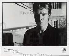 1985 Press Photo Singer Sting - lrp93093 picture
