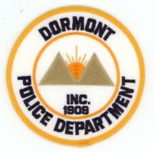 PENNSYLVANIA PA DORMONT POLICE NICE SHOULDER PATCH SHERIFF picture