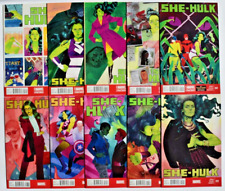 SHE-HULK (2014) 10 ISSUE COMIC RUN #2-5,7-12 MARVEL COMICS picture