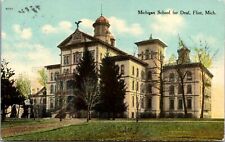 Postcard Michigan School for the Deaf in Flint, Michigan picture