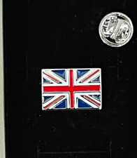 British Union Flag Lapel Pin Tie Tack  Hat Pin With Gift Box picture