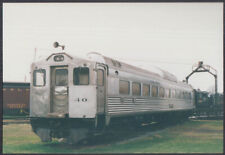 Lehigh Valley RR Budd RDC1 #40 color photo 1996 picture