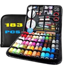 183 Pc Handy Sewing Kit Bundle With 38 XL Thread Portable Sewing Kit Accessories picture