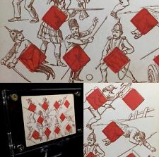 c1865 Original Transformation Antique Playing Cards Historic Military Single picture