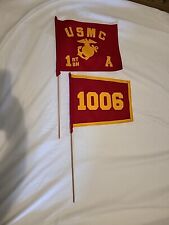 USMC Marine Corps Basic Training Boot Camp Platoon Flag Pennant Platoon 1006 picture
