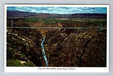 Royal Gorge CO-Colorado, Aerial Of Point Sublime, Antique, Vintage Postcard picture