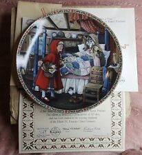 Edwin M. Knowles Limited Edition Little Red Riding Hood 1988 Collector Plate picture