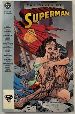 The Death Of Superman ~ Trade Paperback TPB ~ 1993 DC Comics picture