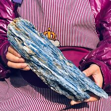 5.39LB Natural Blue Crystal Kyanite Rough Gem mineral Specimen Healing 335 picture