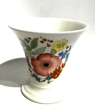 Wedgewood Meadow Sweet Small Bone China Flared Vase Made in England picture
